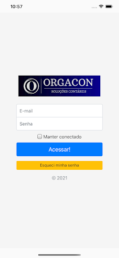 Android application Orgacon screenshort