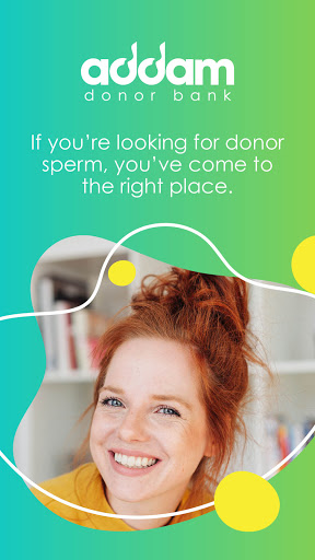 Android application Addam Donor Bank screenshort