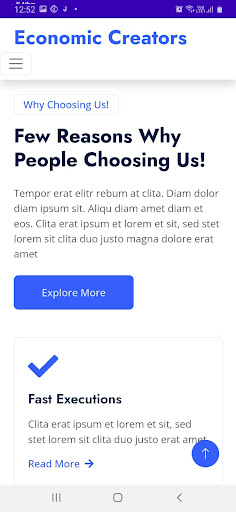 Android application Indian Economic Creators screenshort