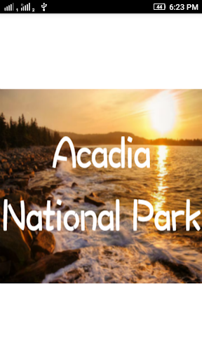 Android application Acadia National Park screenshort