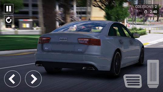 Realistic A6 Audi Simulator