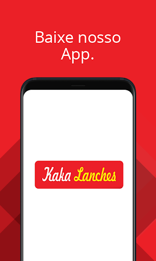 Android application Kaka Lanches screenshort