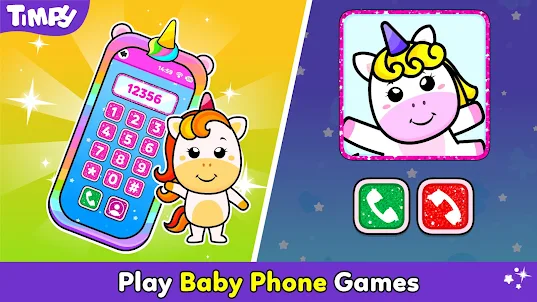 Unicorn Phone for Kids Games