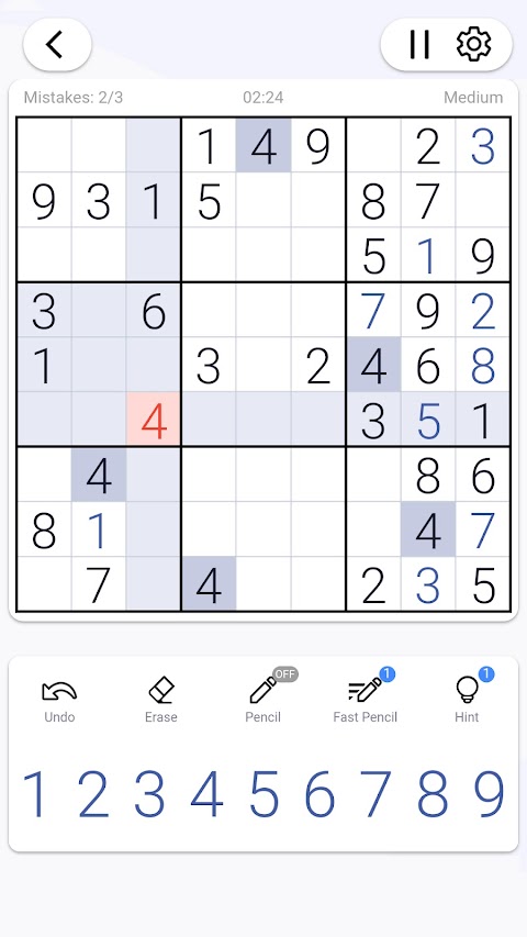Sudoku - Classic Sudoku Puzzleのおすすめ画像5
