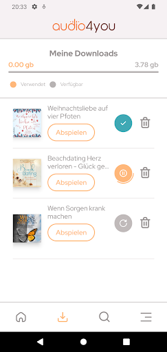 Audio4You Screen 2