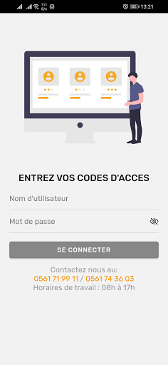 Android application membre dmaa screenshort