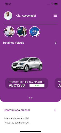 Android application SPNACIONAL PROTEÇÃO AUTOMOTIVA screenshort