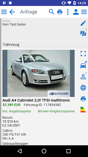 autocrm AM3 Screen 2