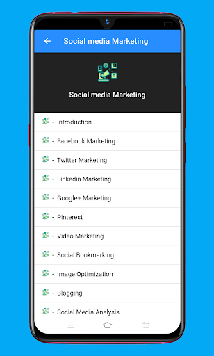Screenshot of Learn Digital Marketing Guide