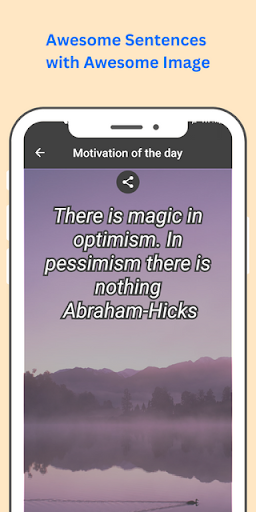 Android application Motivational quotes mantra screenshort