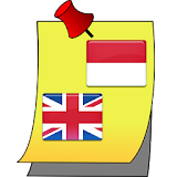 Indonesian English dictionary icon