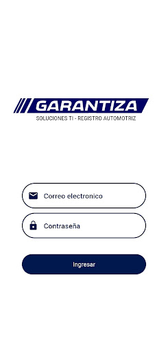 Android application Garantiza screenshort