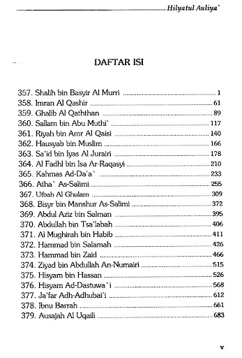 Hilyatul Auliya Ulama Salaf 14 Screen 2
