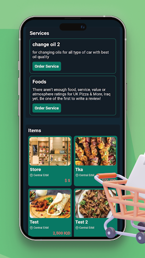Android application Dawran screenshort