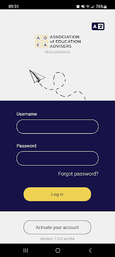 Android application AoEA Hub screenshort