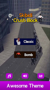 Skibidi Crush Block Puzzle