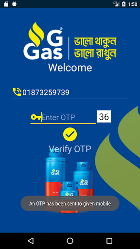 GGas LPG Online cylinder shop Screen 2