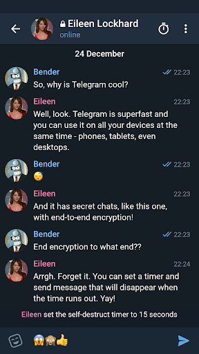 تحميل تطبيق تيليجرام الجديد Telegram X للاندرويد poster-3