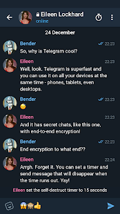 Telegram X Screenshot