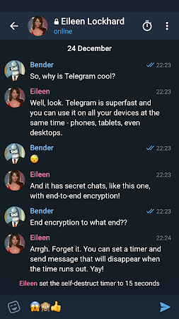 Game screenshot Telegram X apk download