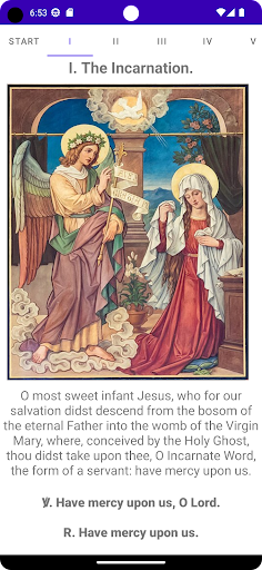 Mysteries of the Holy Infancy Screen 2