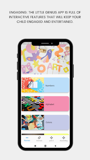 Android application little genius screenshort