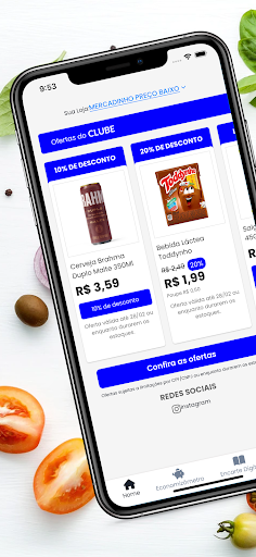 Android application Clube Preço Baixo screenshort