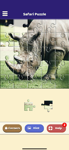 Safari Jigsaw Puzzle Screen 3