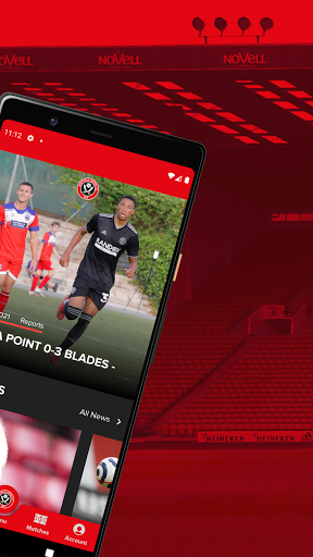 Sheffield United Official App Screen 2