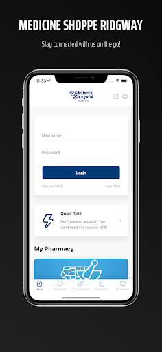 Android application Medicine Shoppe Ridgway screenshort