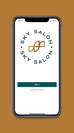 Android application Sky Salon screenshort