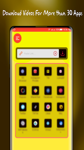 Android application Video Downloader For Roposo screenshort