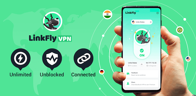 LinkFly VPN - Fast & Secure 1.1.0.193 APK screenshots 1