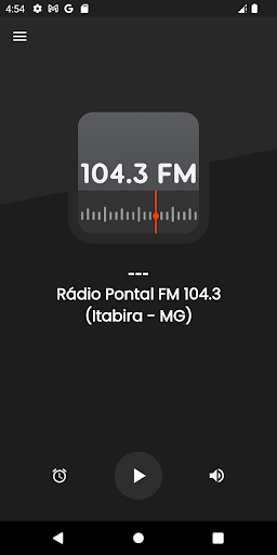 Android application Rádio Pontal FM 104.3 screenshort