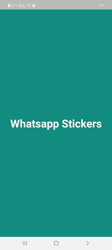 Android application ًWASticker screenshort