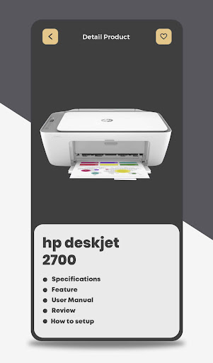 HP DeskJet 2700 Guide App