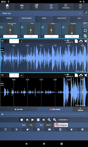 Screenshot Audiosdroid Audio Studio