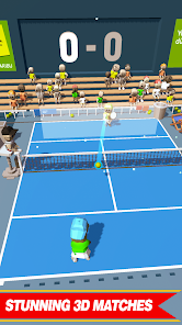 Stickman Tennis Clash 3D Game 1.0 APK + Mod (Unlimited money) إلى عن على ذكري المظهر
