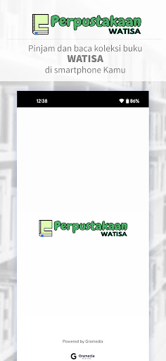 Android application eLibrary SMPN 193 Jakarta screenshort