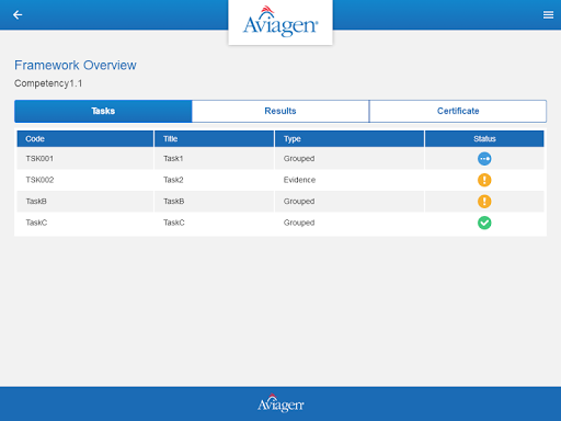 Android application Aviagen screenshort