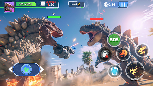 Jurassic Mech: Dinosaur Battle