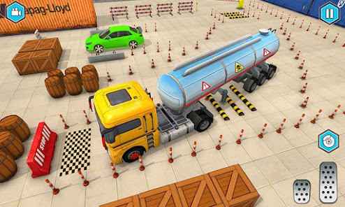 Oil Tanker Parking Truck Games 3.1 APK + Mod (Unlimited money) إلى عن على ذكري المظهر