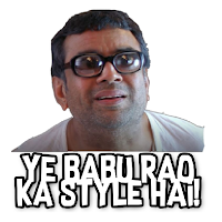 Hera Pheri Stickers For Whatsapp