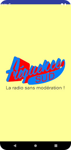 Android application Fréquence sud Réunion screenshort