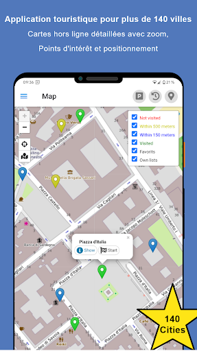 Aperçu de l'application