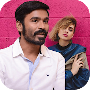 Selfie with Dhanush - Wallpapers Photo Editor