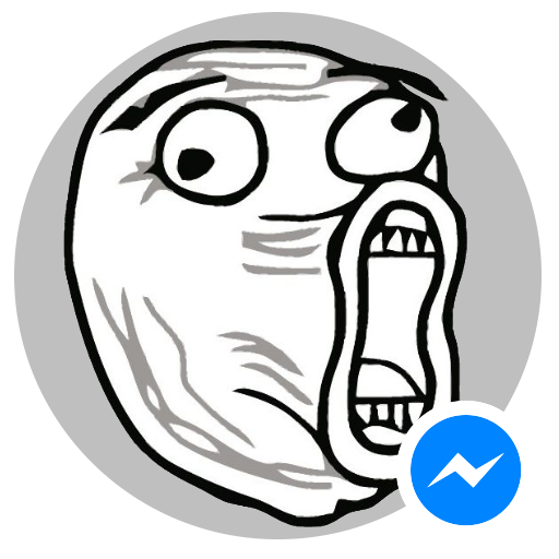 Rage Faces for Messenger  Icon
