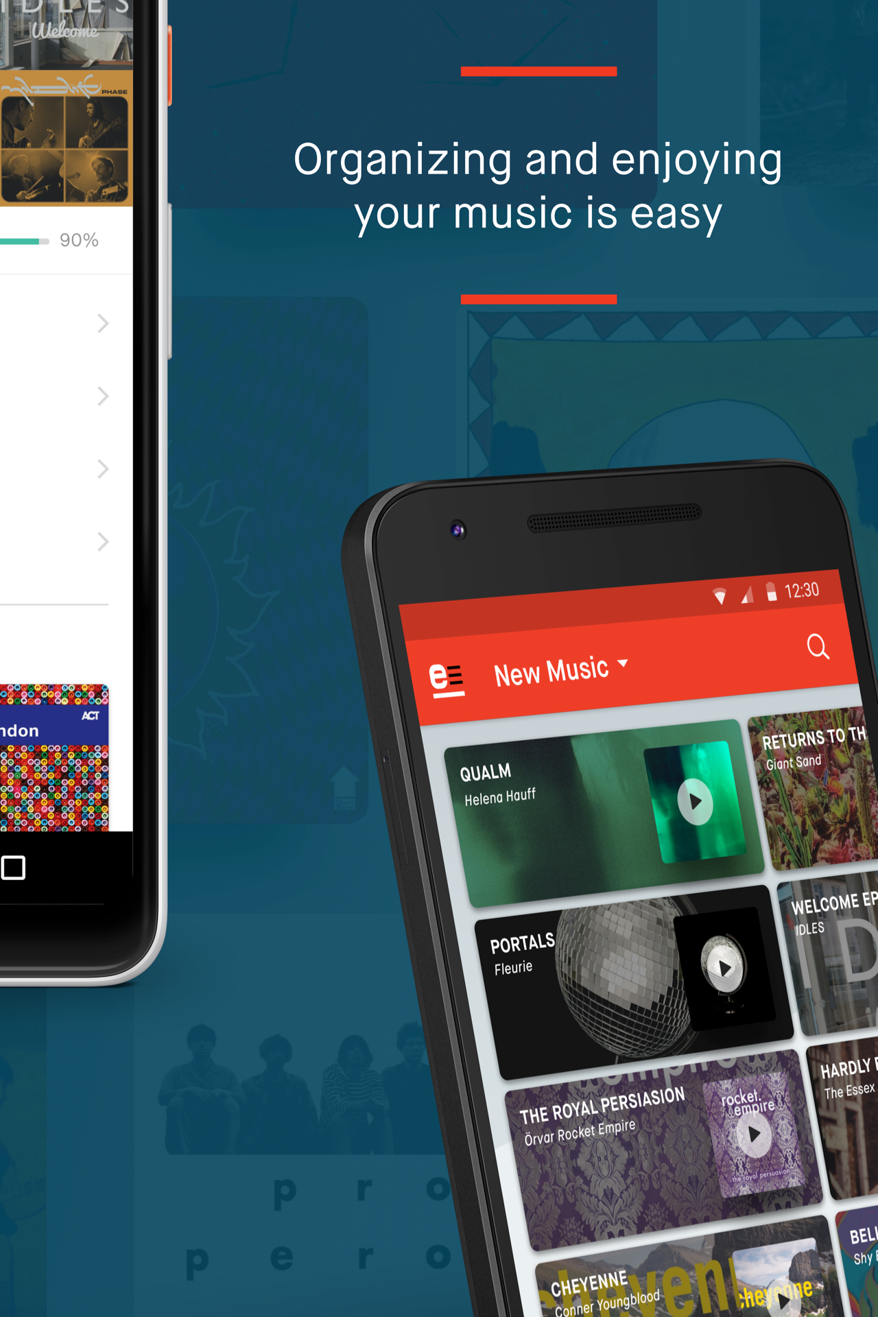 Android application eMusic: Music Store & Player screenshort