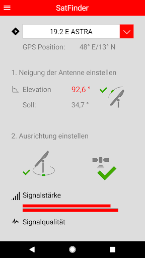 CAPcontrol – Sat-TV & Radio Screen 3