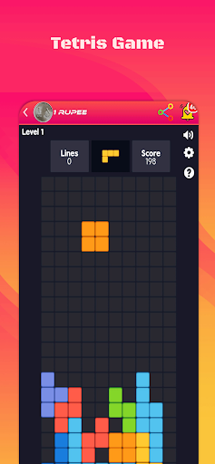 Android application 1 Rupee screenshort